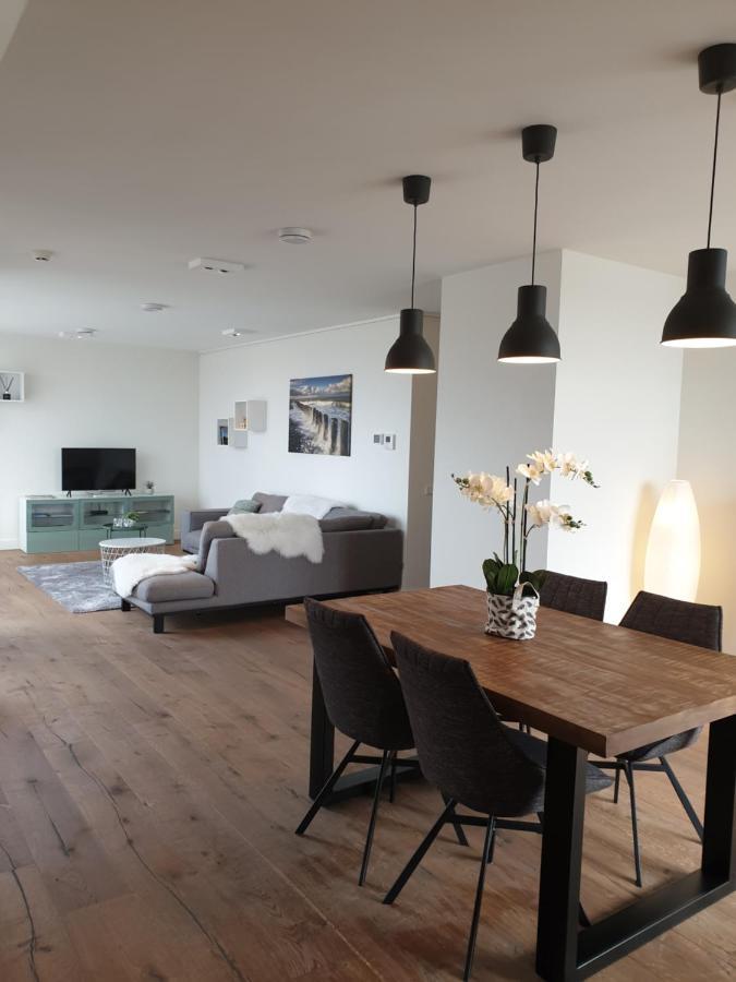 Penthouse Windkracht 10 Aan Het Strand Van Cadzand Luaran gambar